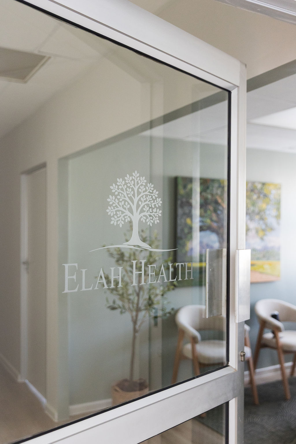 The entrance to the Elah Health practice